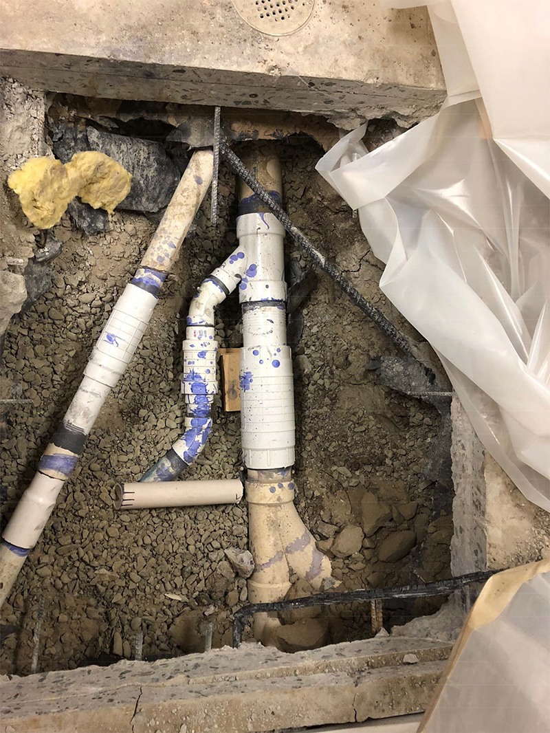 Residental Rehab Building & Pipe Replacement